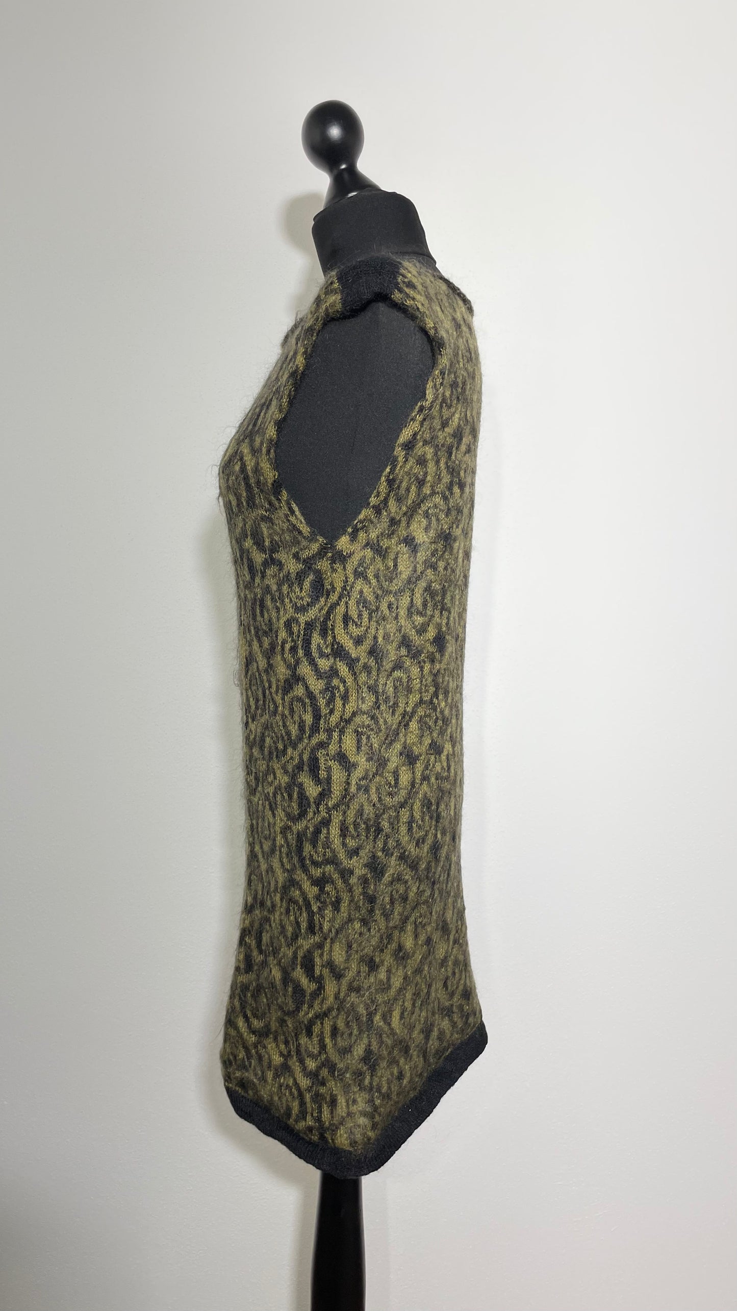 Mini jacquard dress