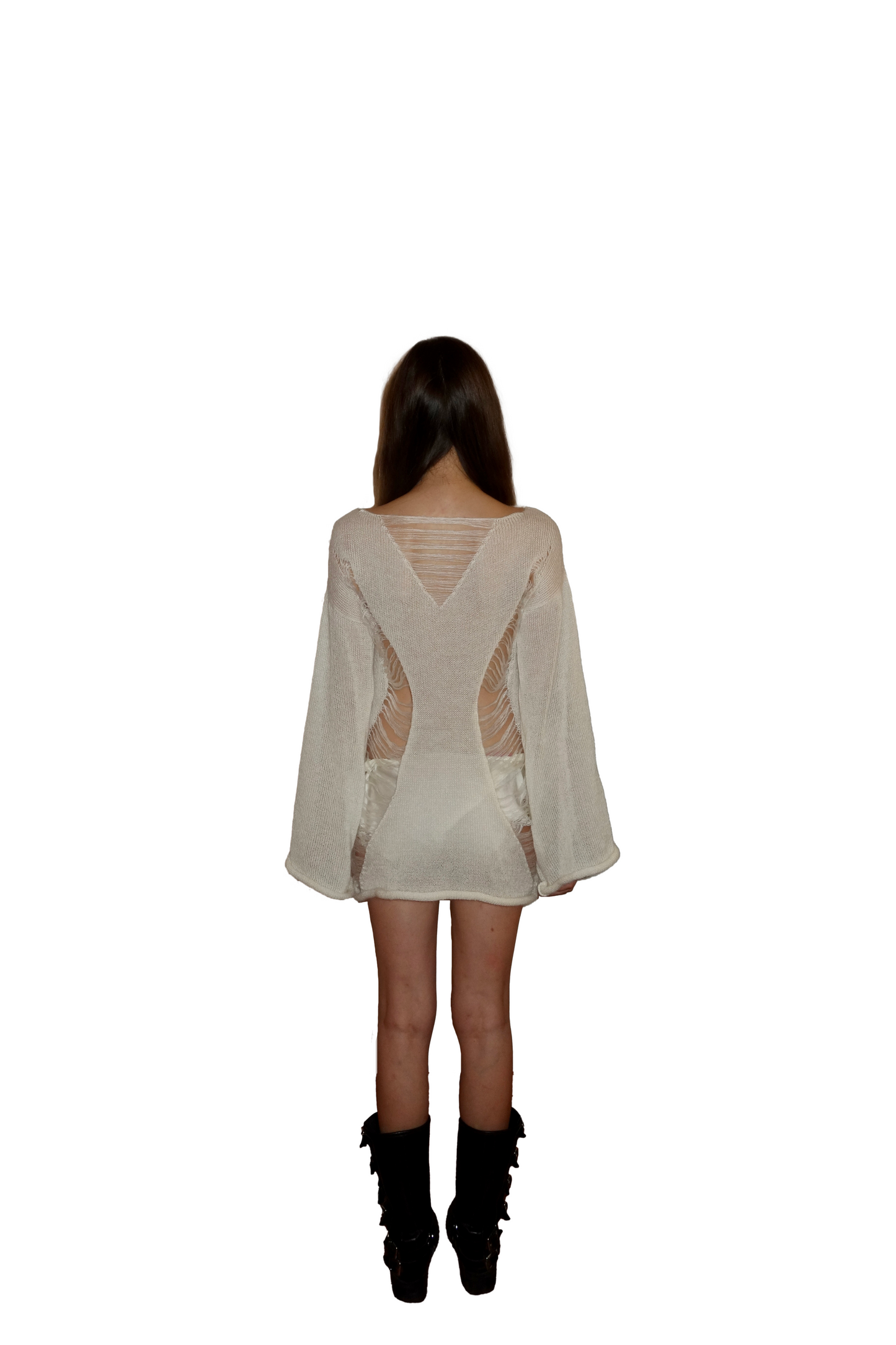 Irma White Mini Dress