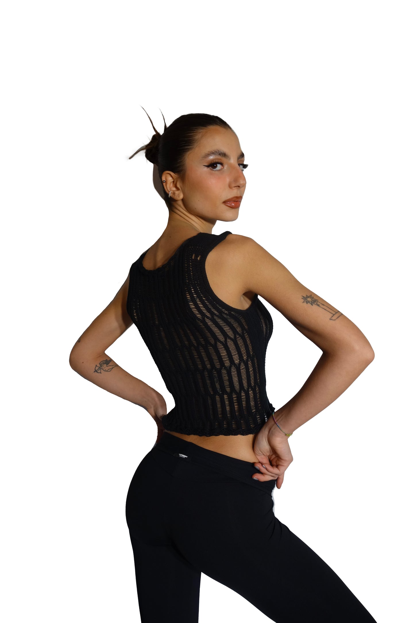 Holly Black Tank top