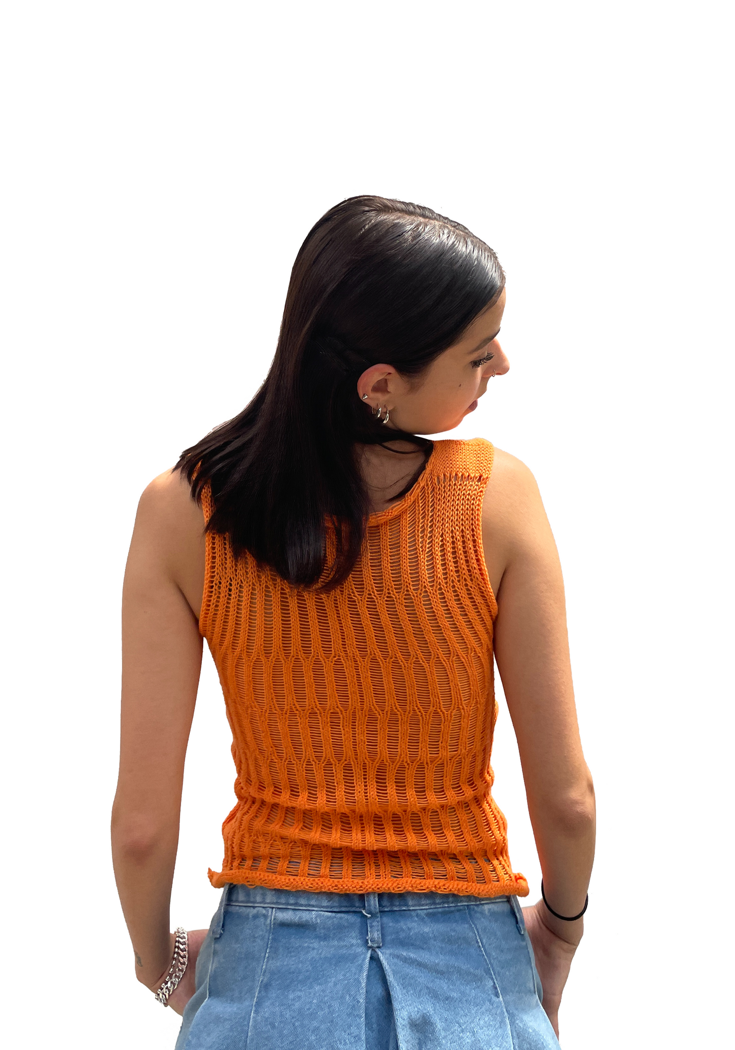 Holly Orange Tank top